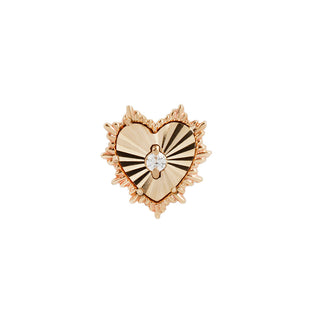 Bad Romance - CZ - Threadless End Threadless Ends Buddha Jewelry Rose Gold  