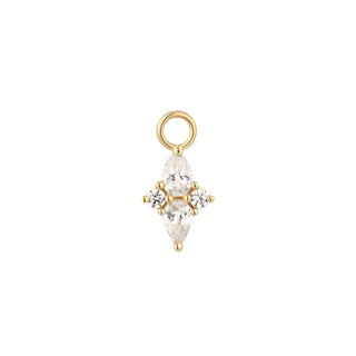 Ethereal - CZ - Gold Charm Charms Buddha Jewelry Yellow Gold  