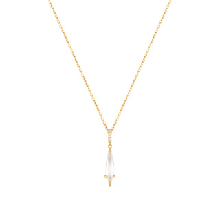 RION x Buddha Jewelry Access - Moonstone - Necklace Necklaces RION x Buddha Jewelry Yellow Gold