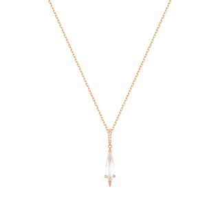 RION x Buddha Jewelry Access - Moonstone - Necklace Necklaces RION x Buddha Jewelry Rose Gold