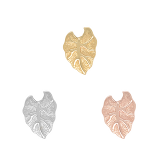 Kalo Leaf - Threadless End Threadless Ends Buddha Jewelry