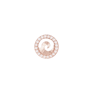 Stand Together - CZ - Threadless End Threadless Ends Buddha Jewelry Rose Gold